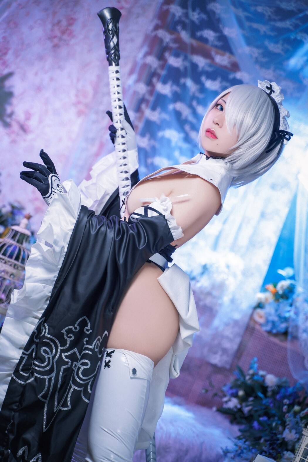 Coser@佚名 Vol.004 2B女仆