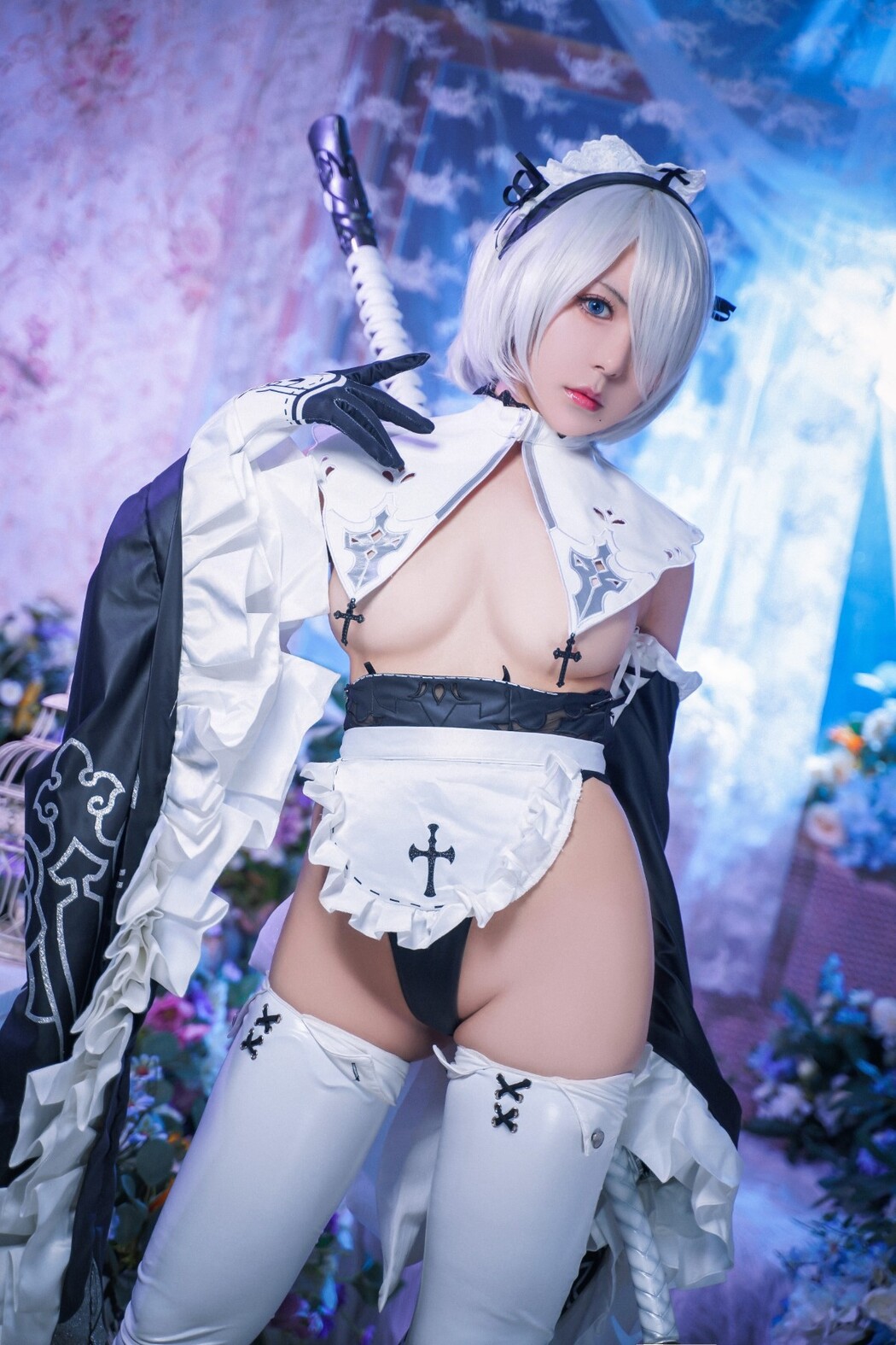 Coser@佚名 Vol.004 2B女仆