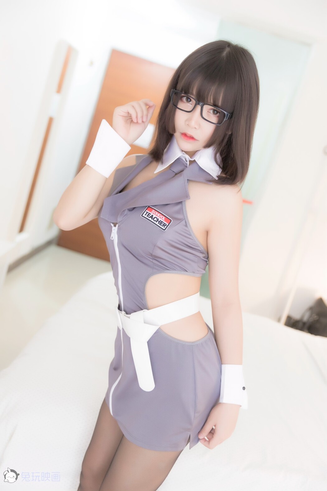 Coser@兔玩映画 Vol.014 黑丝御姐