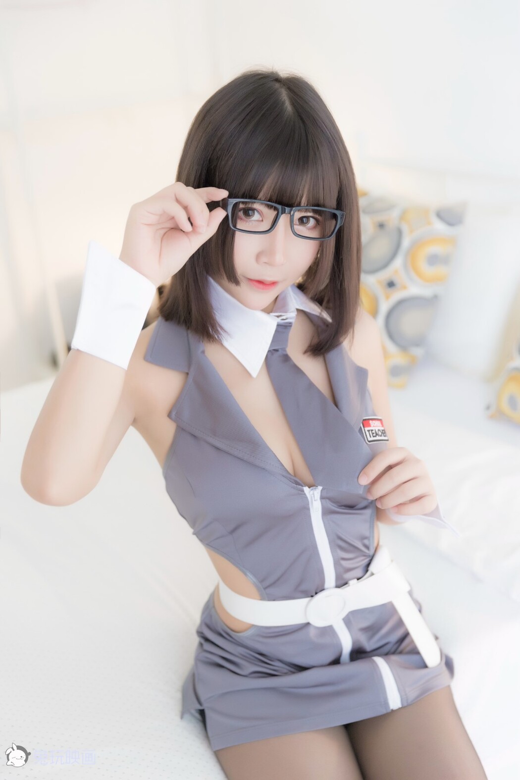 Coser@兔玩映画 Vol.014 黑丝御姐