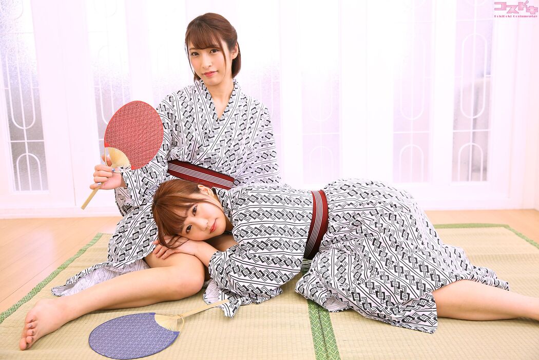 [Cosdoki] Yuri Shinomiya Shinomiya ゆり x Miku Abeno abenoshinomiya_pic_yukata1