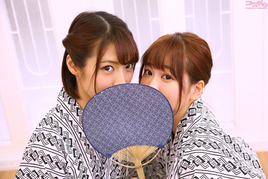 [Cosdoki] Yuri Shinomiya Shinomiya ゆり x Miku Abeno abenoshinomiya_pic_yukata1