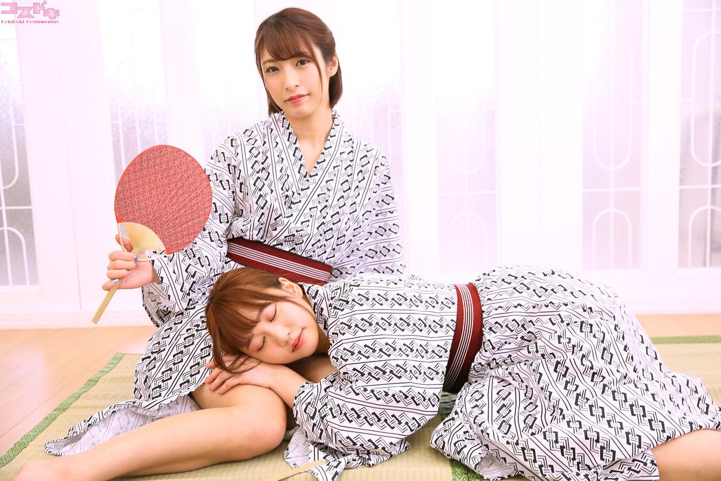 [Cosdoki] Yuri Shinomiya Shinomiya ゆり x Miku Abeno abenoshinomiya_pic_yukata1