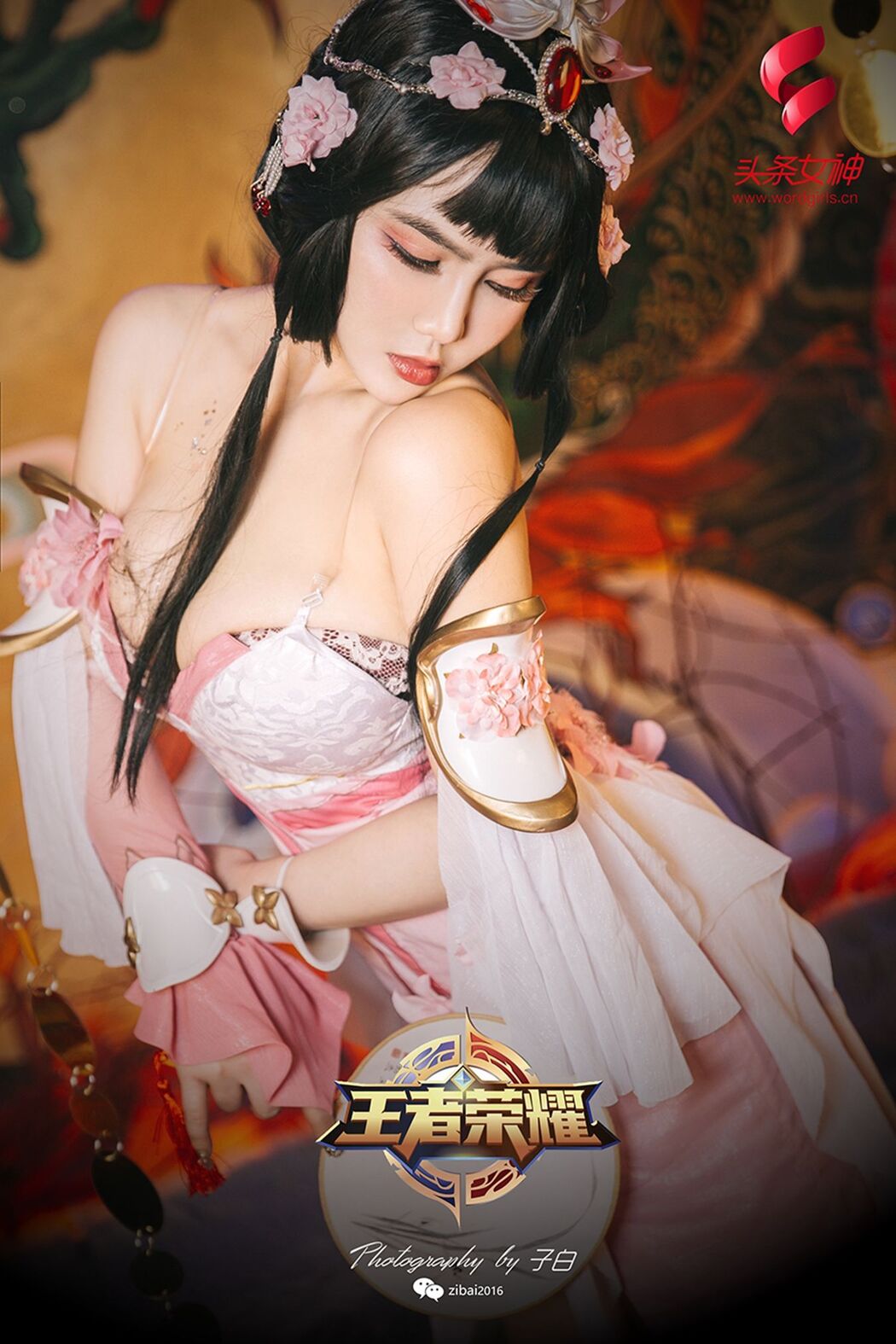 Wen Xinyi "March 8 Goddess Festival Special Issue-King Zhen Ji" [Headline Goddess WordGirls] Cover Photo