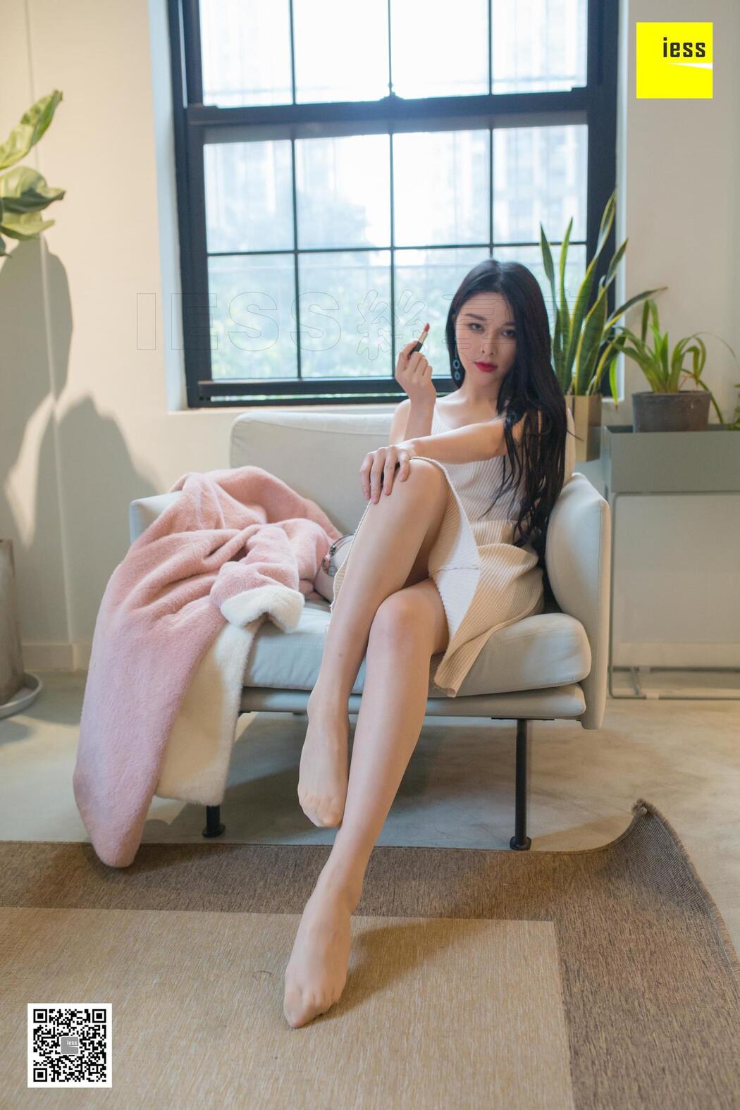 Leg Model Miao Sister "Miao Sister's Eighth Day Harvest" [异思趣向IESS] Beautiful legs in stockings