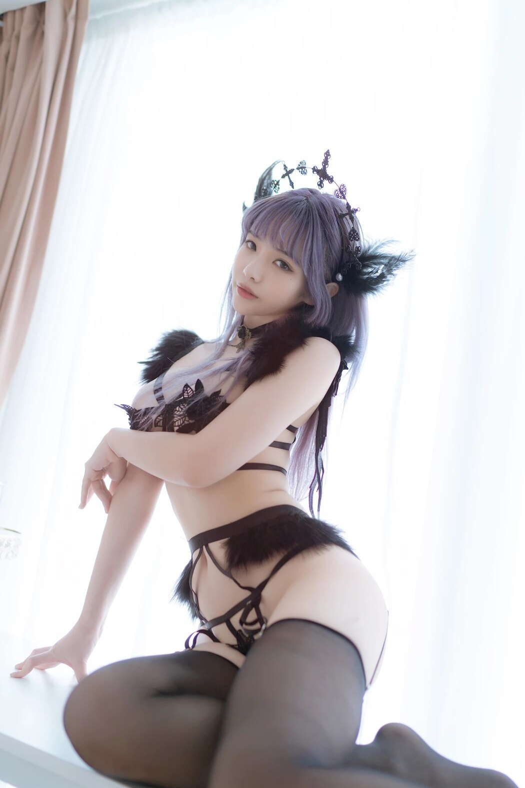 Coser@雯妹不讲道理 Vol.059 黑色天使