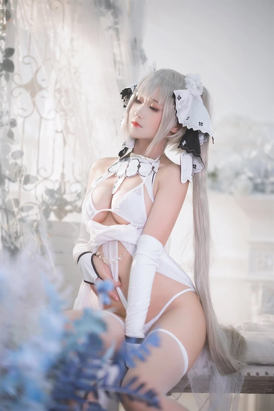 Coser@三度_69 Vol.076 可畏白纱