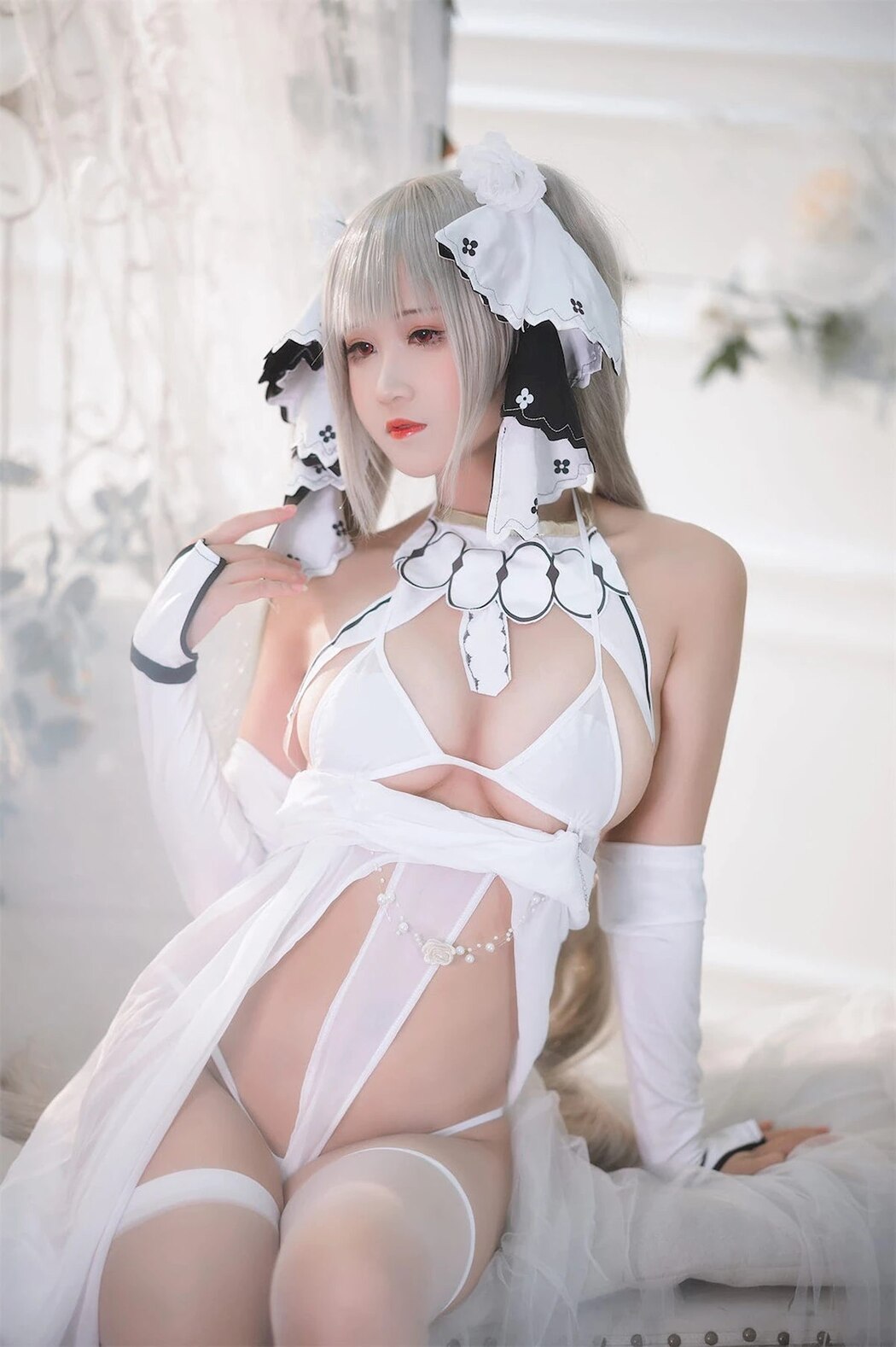 Coser@三度_69 Vol.076 可畏白纱