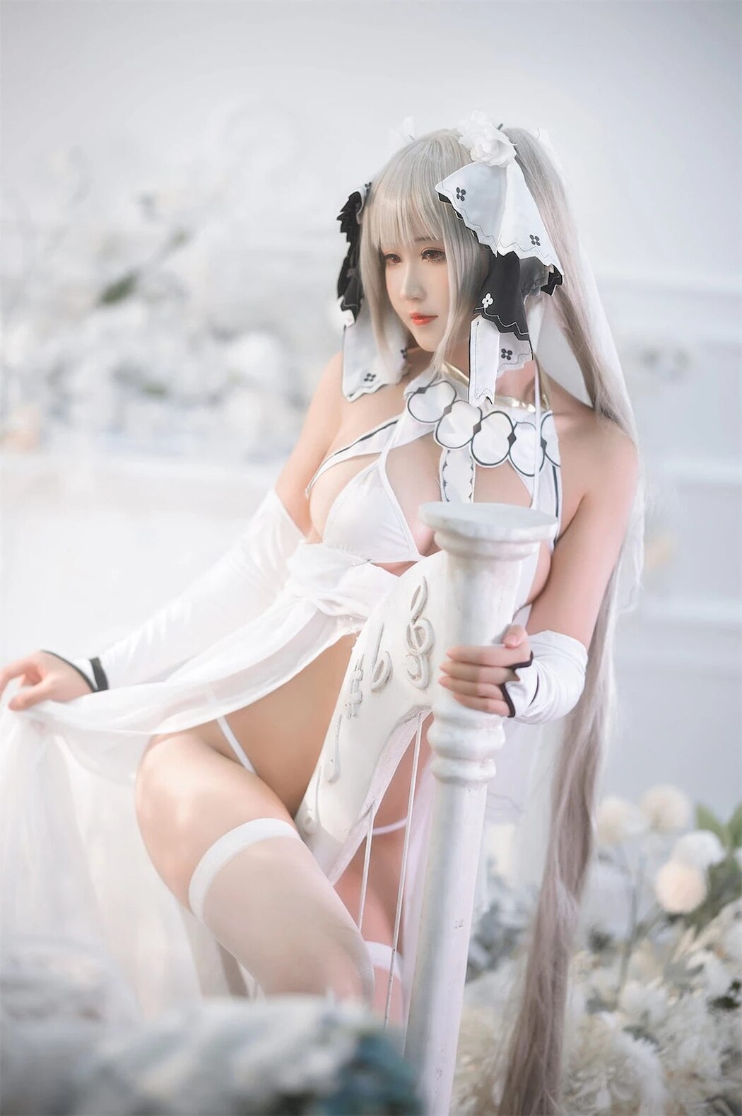 Coser@三度_69 Vol.076 可畏白纱