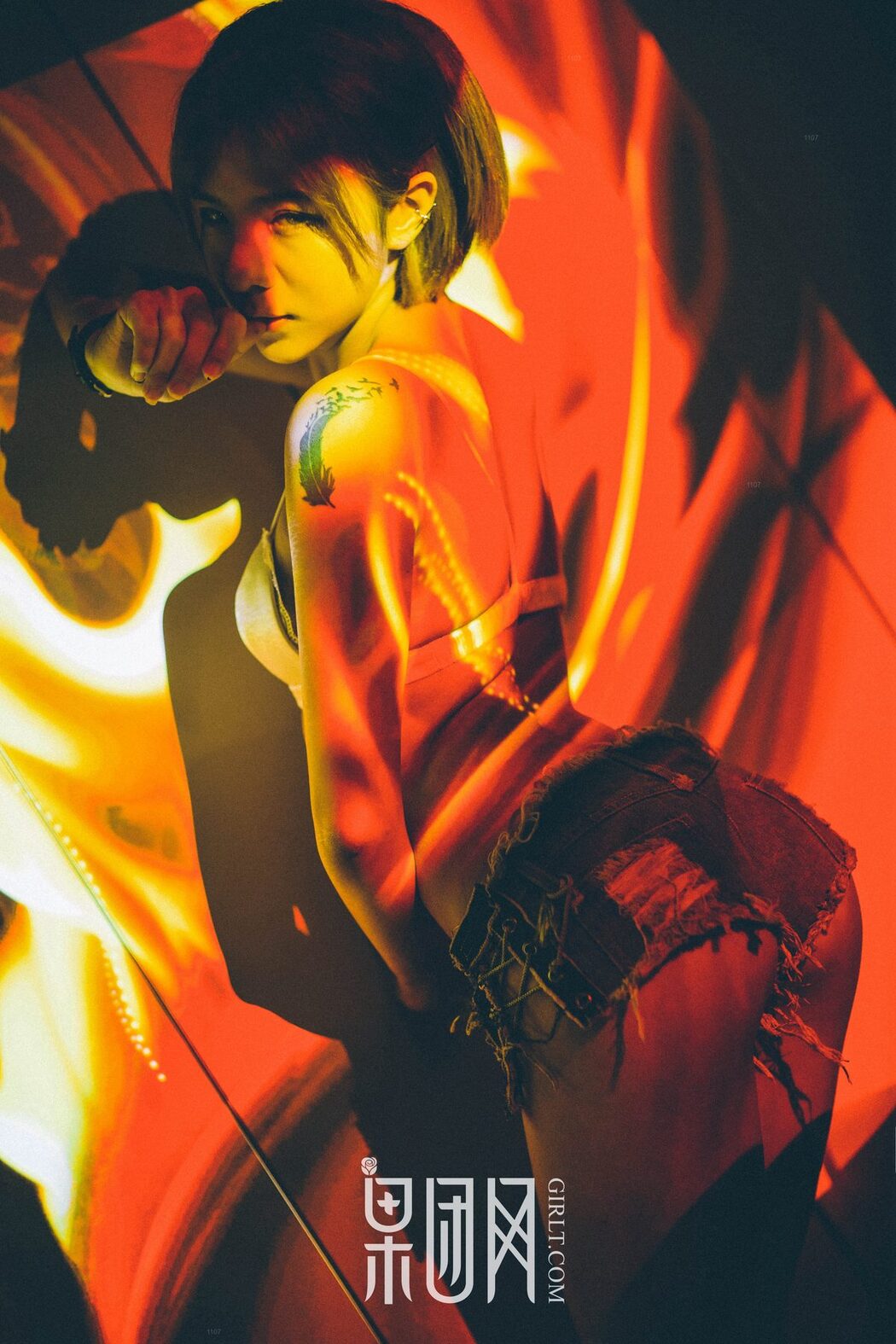 Girlt果团网 No.073 Mu Zi Xi Xi Xi