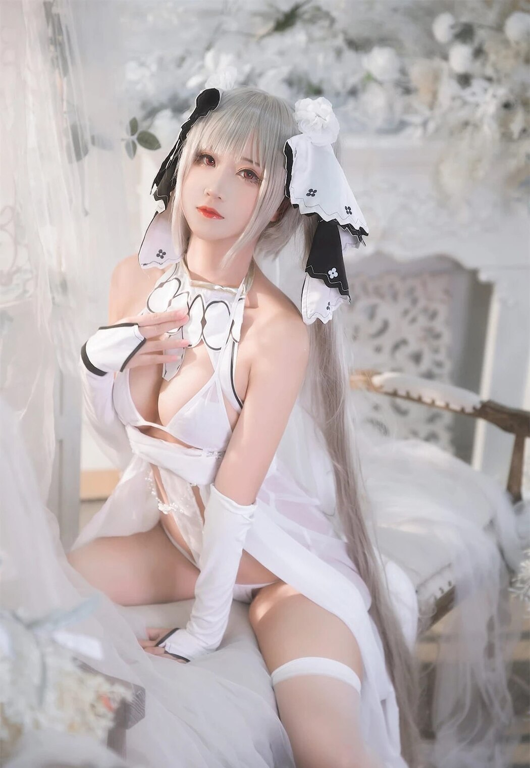 Coser@三度_69 Vol.076 可畏白纱