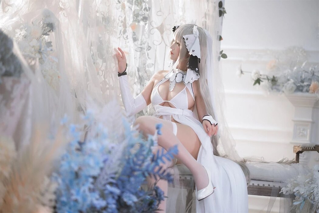 Coser@三度_69 Vol.076 可畏白纱