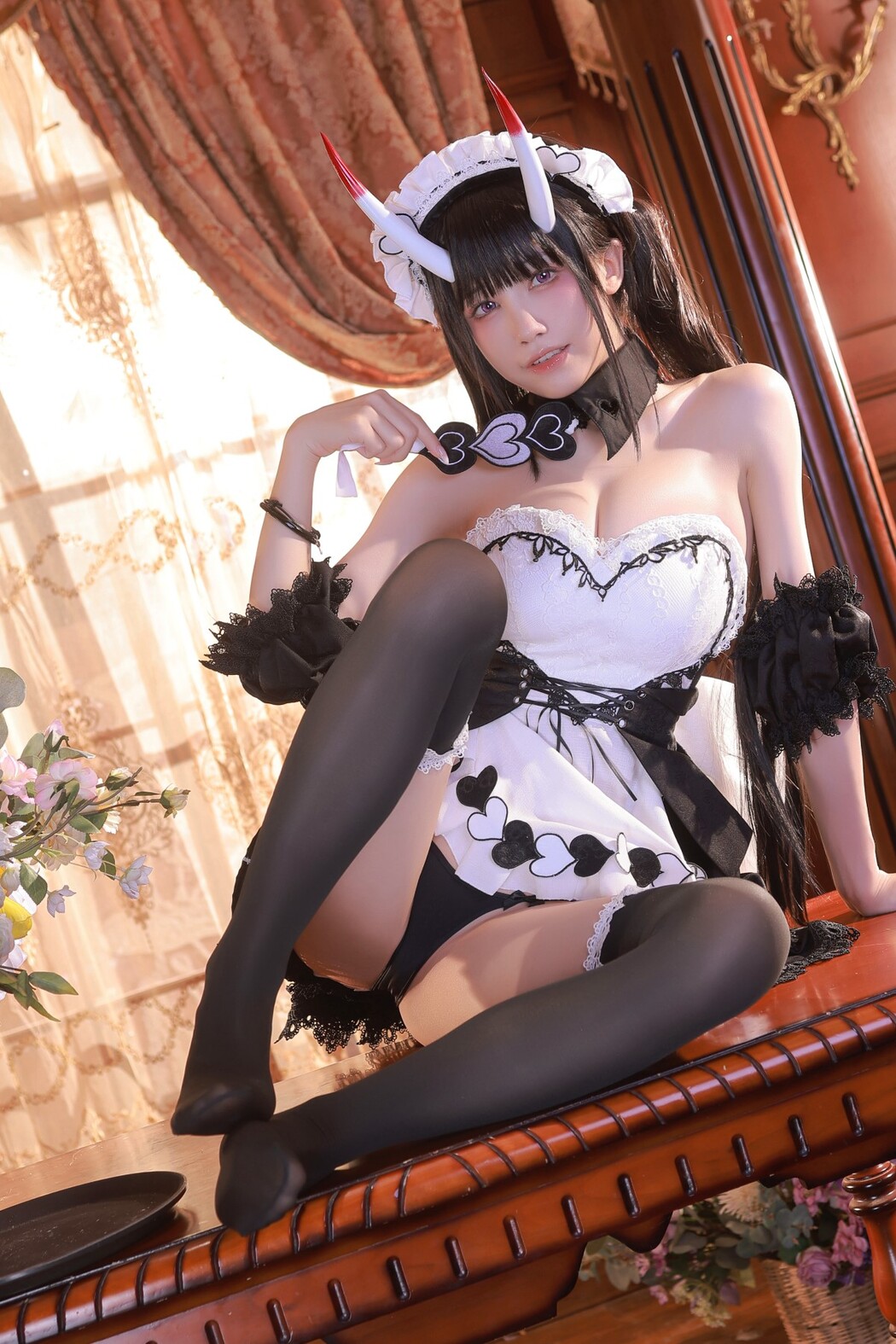 Coser@水淼Aqua Vol.129 AzurLane诺西罗女仆