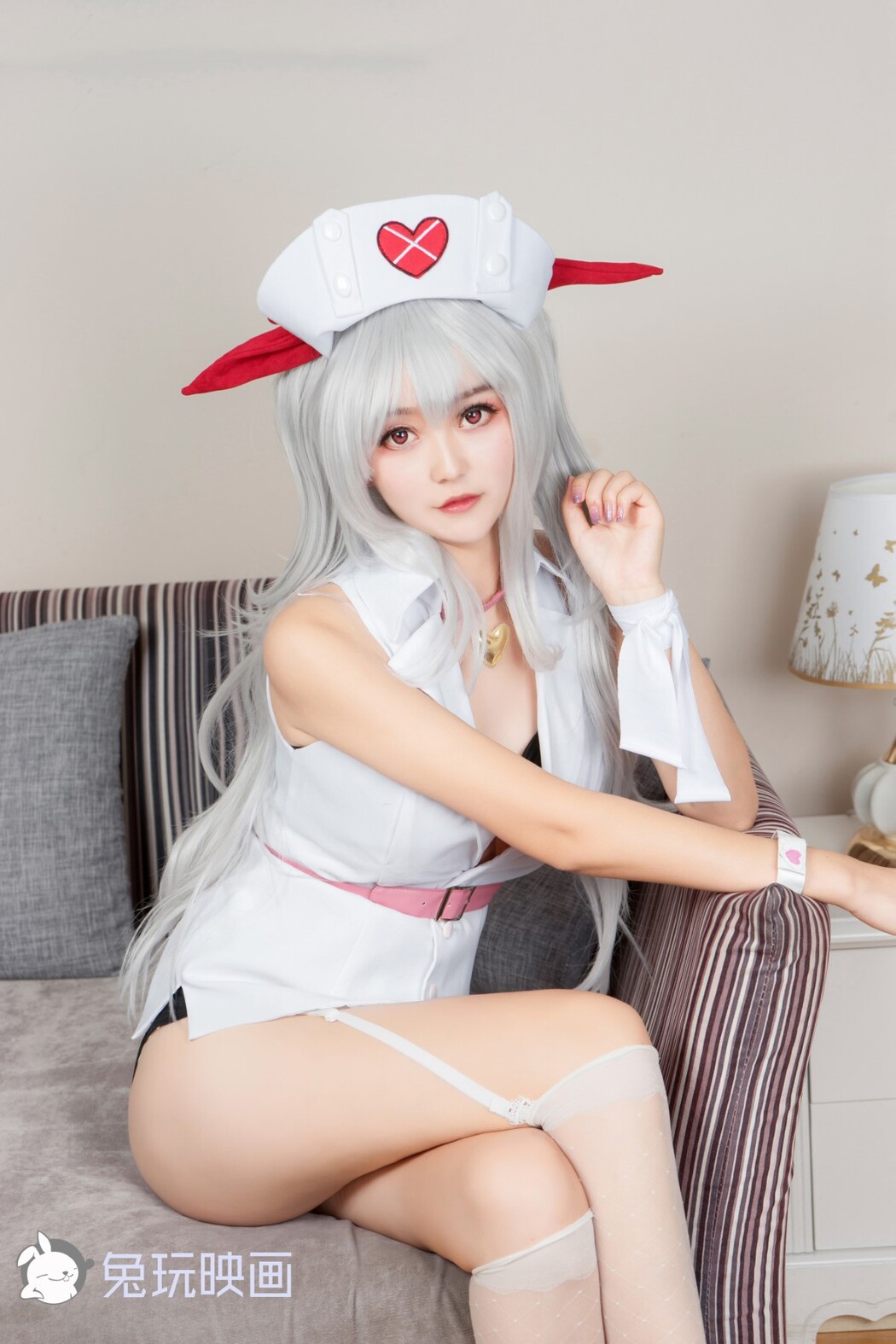 Coser@兔玩映画 Vol.018 恶魔护士