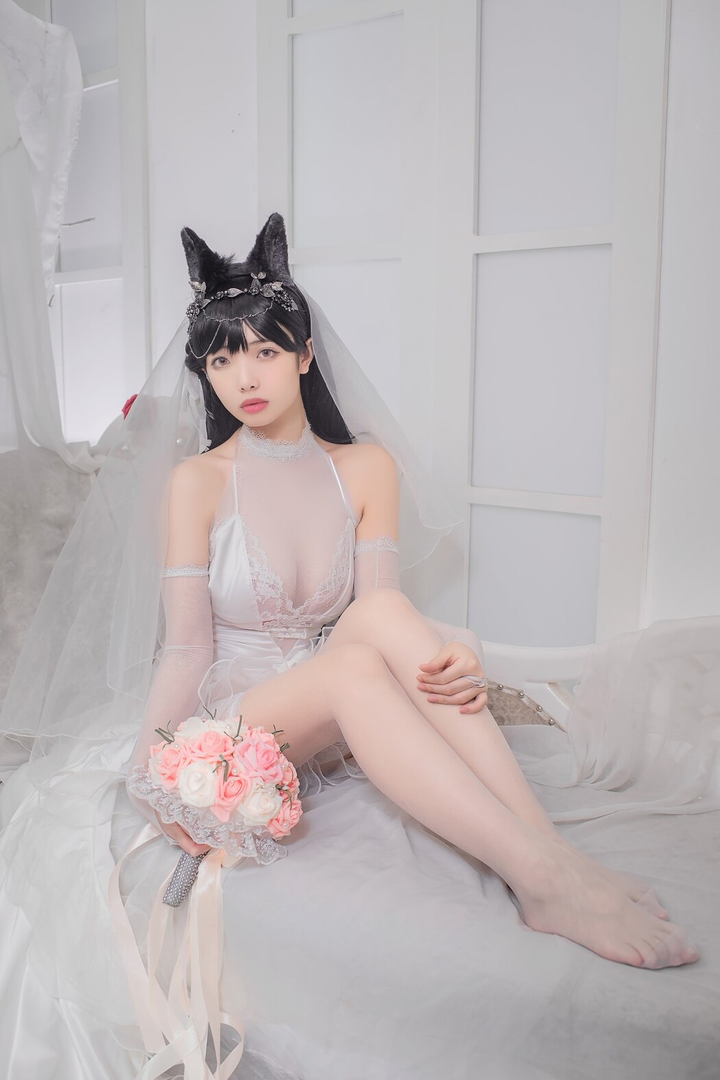 Coser@雯妹不讲道理 Vol.021 爱宕花嫁