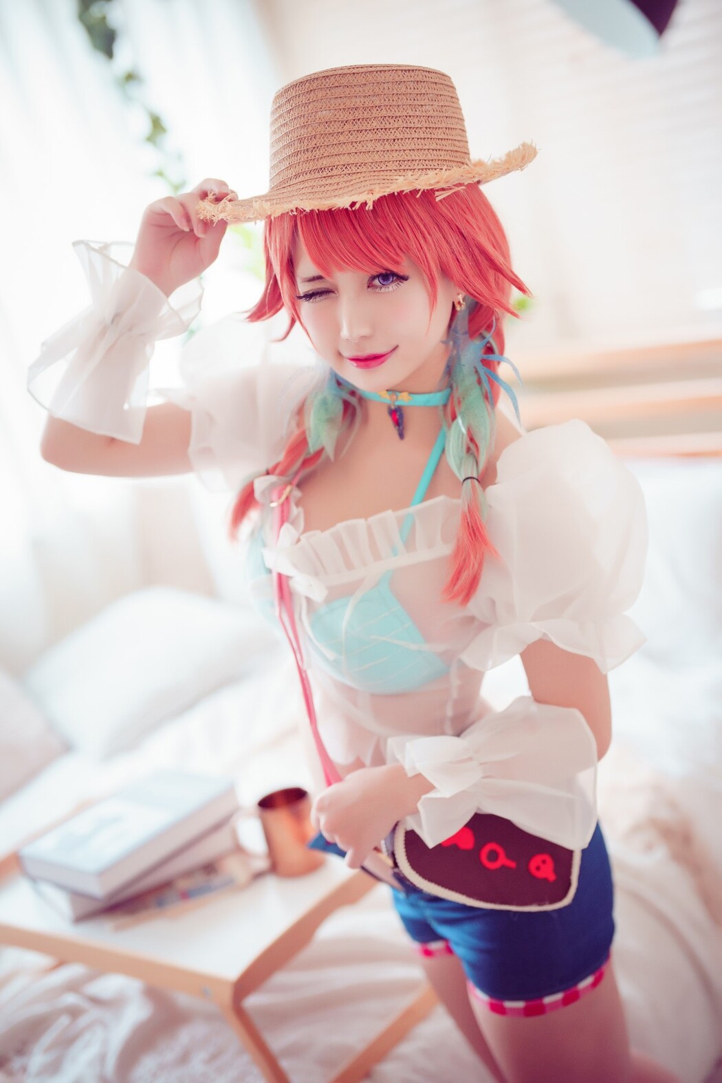 Coser@Okita Rinka – Takanashi Kiara Beach