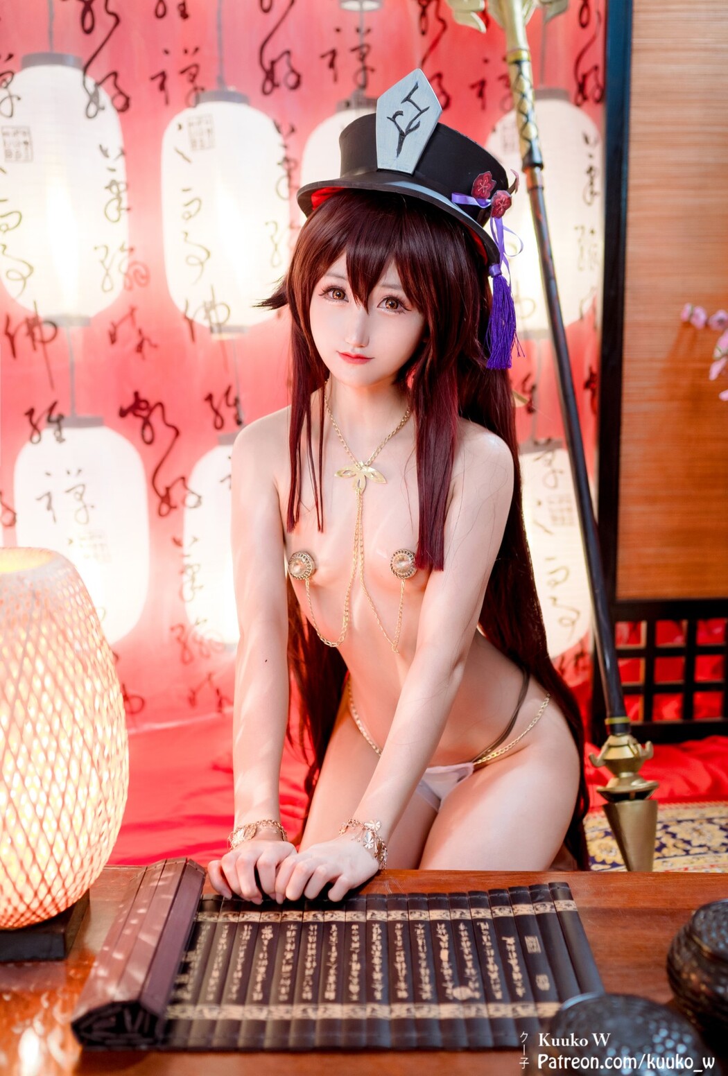 Coser@Kuuko W – Hu Tao Lingerie