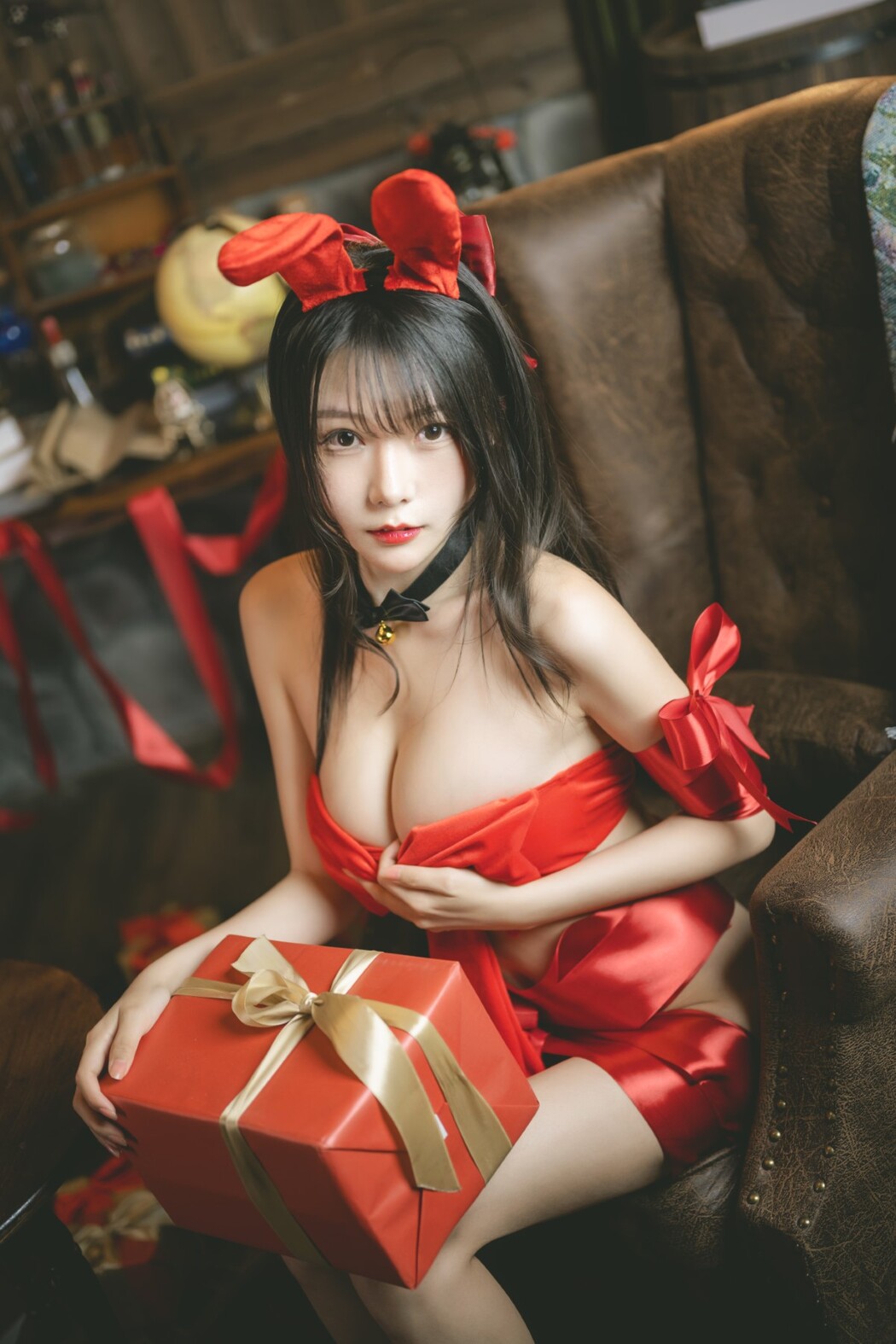 Coser@香草喵露露 No.42 杨枝甘露 红色丝带礼物