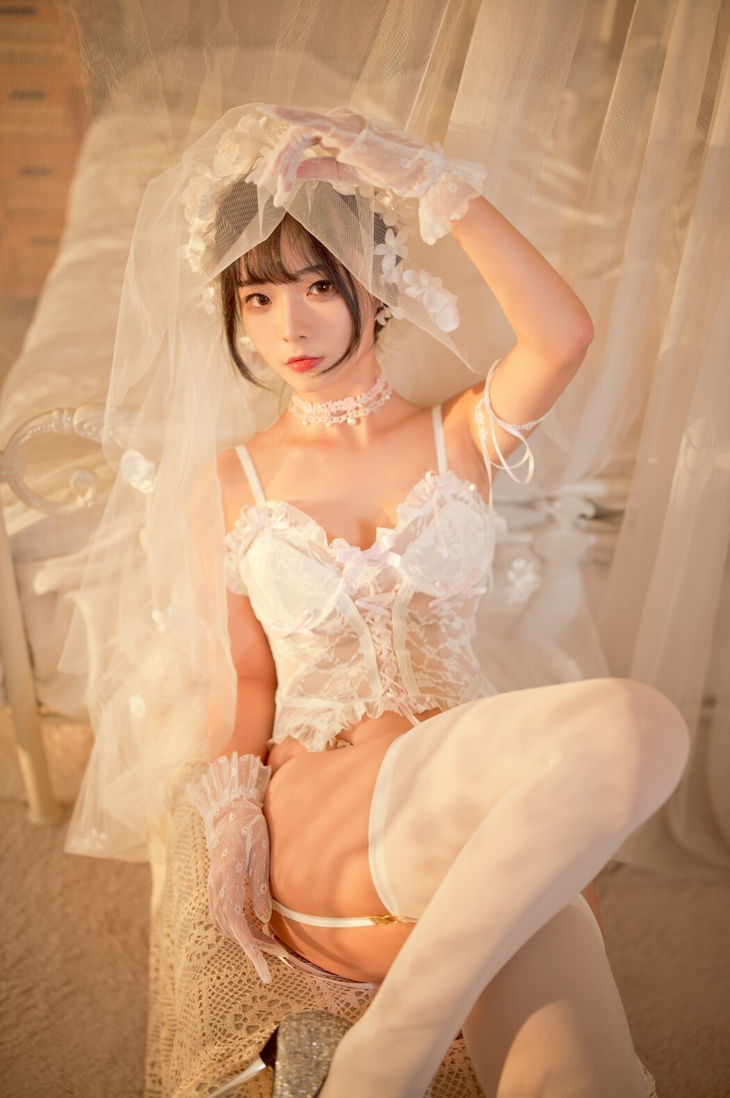 Coser@yuuhui玉汇 Vol.004 纯白花嫁