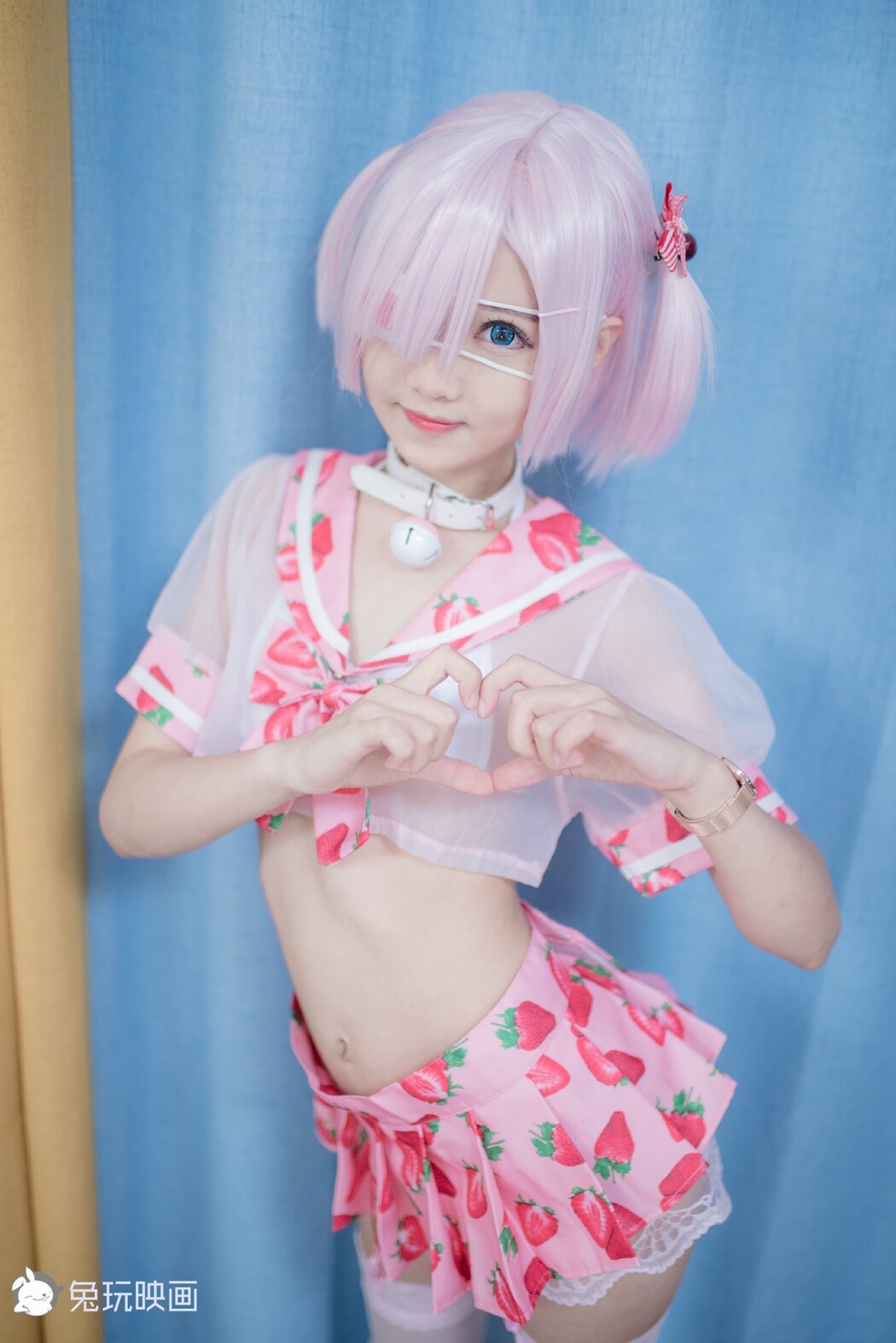 Coser@兔玩映画 Vol.016 草莓裙