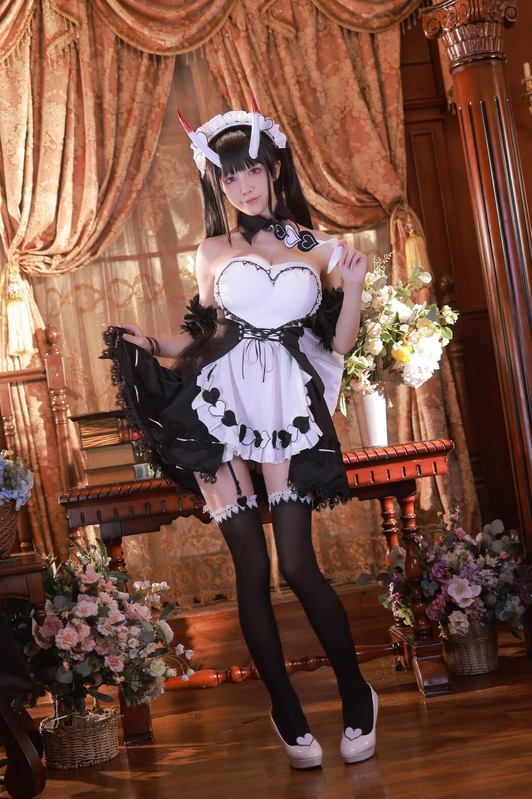 Coser@水淼Aqua Vol.129 AzurLane诺西罗女仆