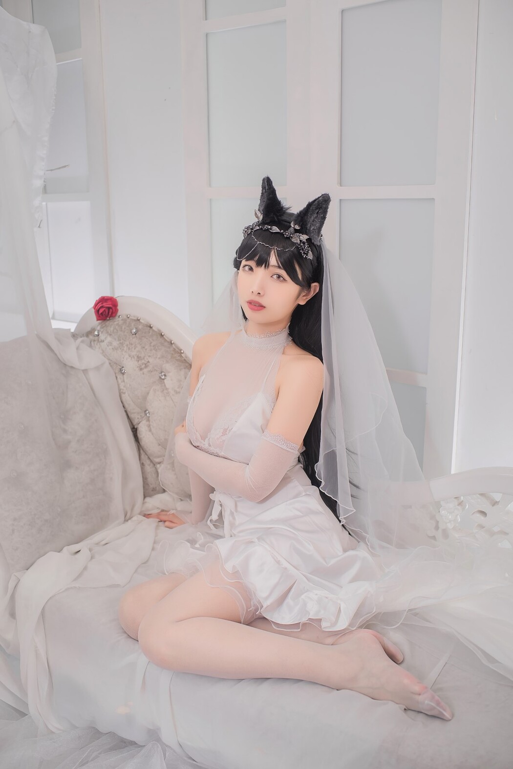 Coser@雯妹不讲道理 Vol.021 爱宕花嫁