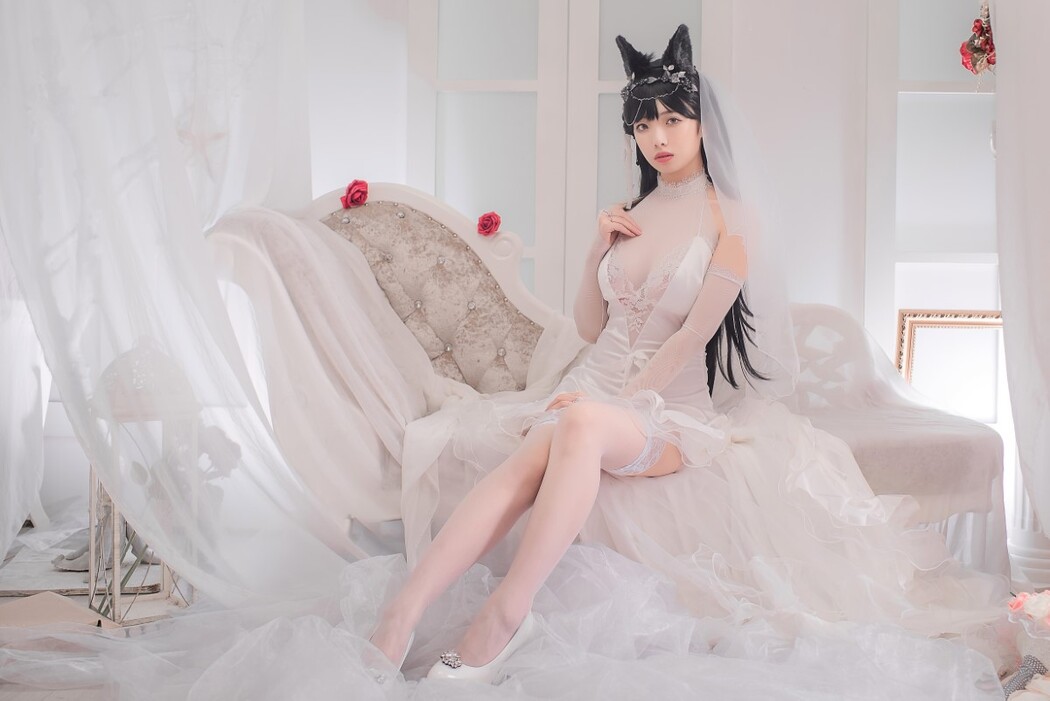 Coser@雯妹不讲道理 Vol.021 爱宕花嫁