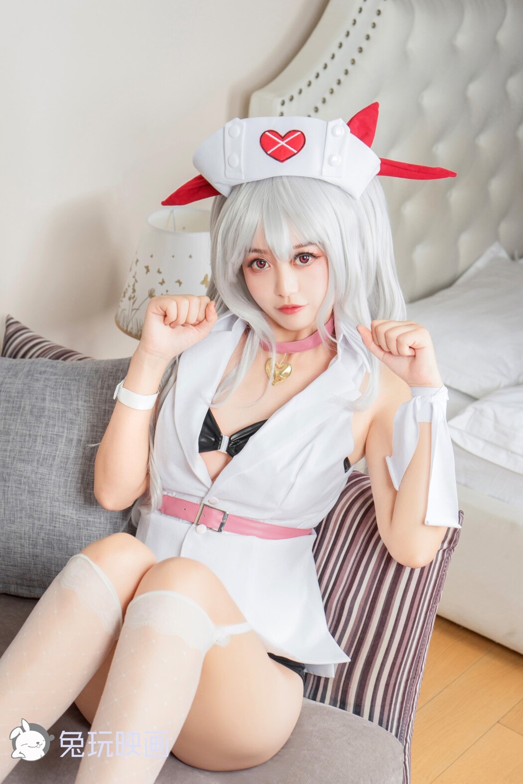 Coser@兔玩映画 Vol.018 恶魔护士