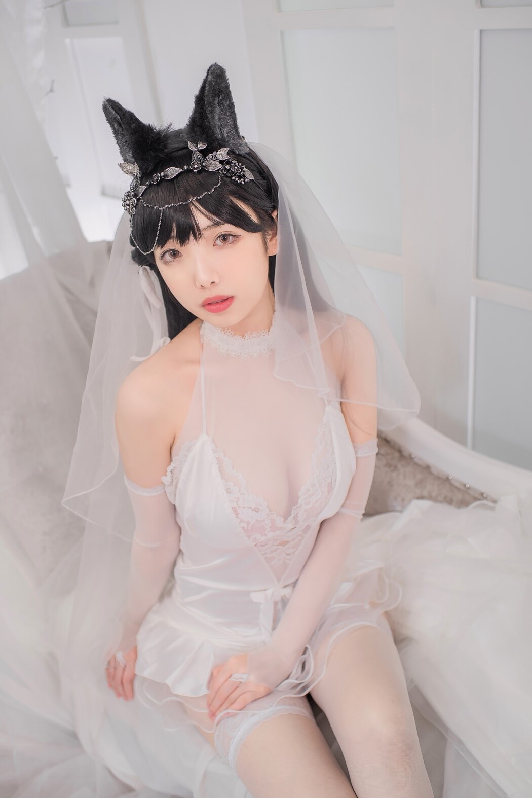 Coser@雯妹不讲道理 Vol.021 爱宕花嫁