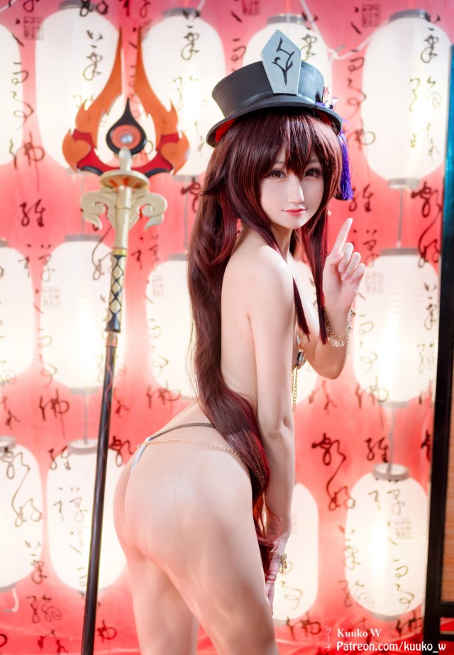 Coser@Kuuko W – Hu Tao Lingerie