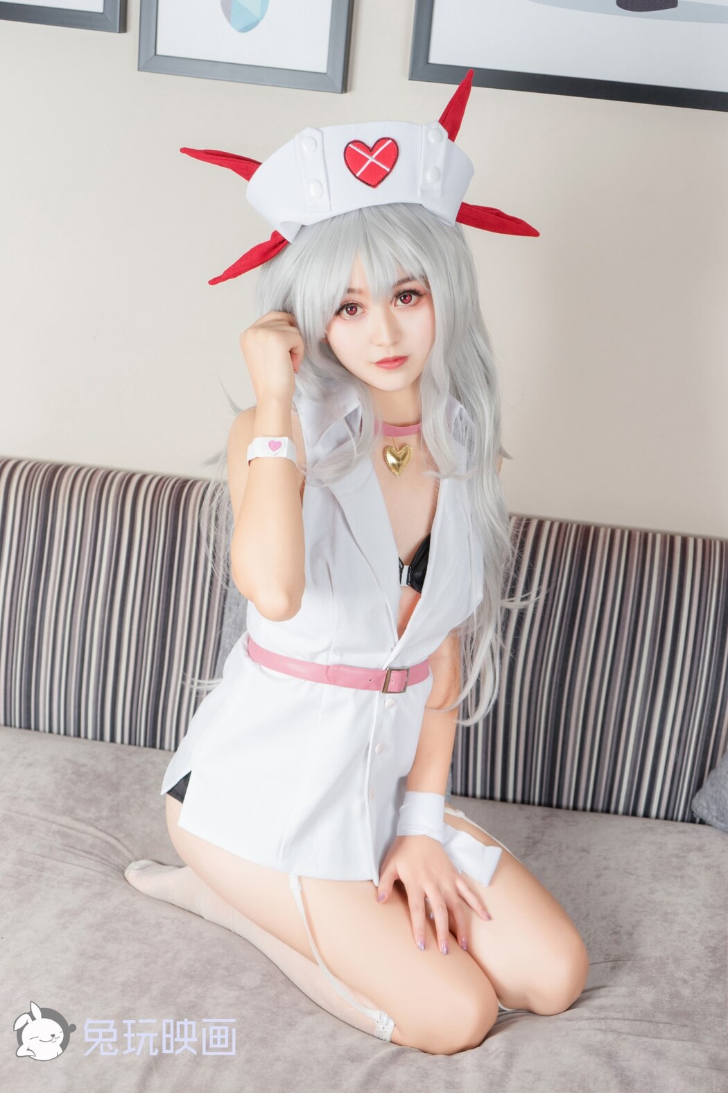 Coser@兔玩映画 Vol.018 恶魔护士