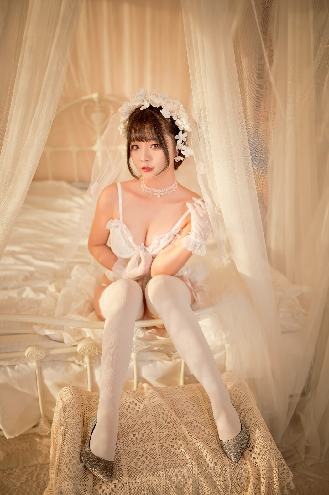 Coser@yuuhui玉汇 Vol.004 纯白花嫁