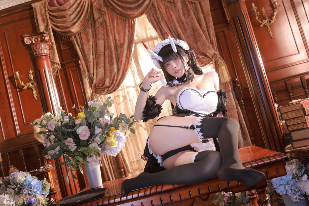 Coser@水淼Aqua Vol.129 AzurLane诺西罗女仆