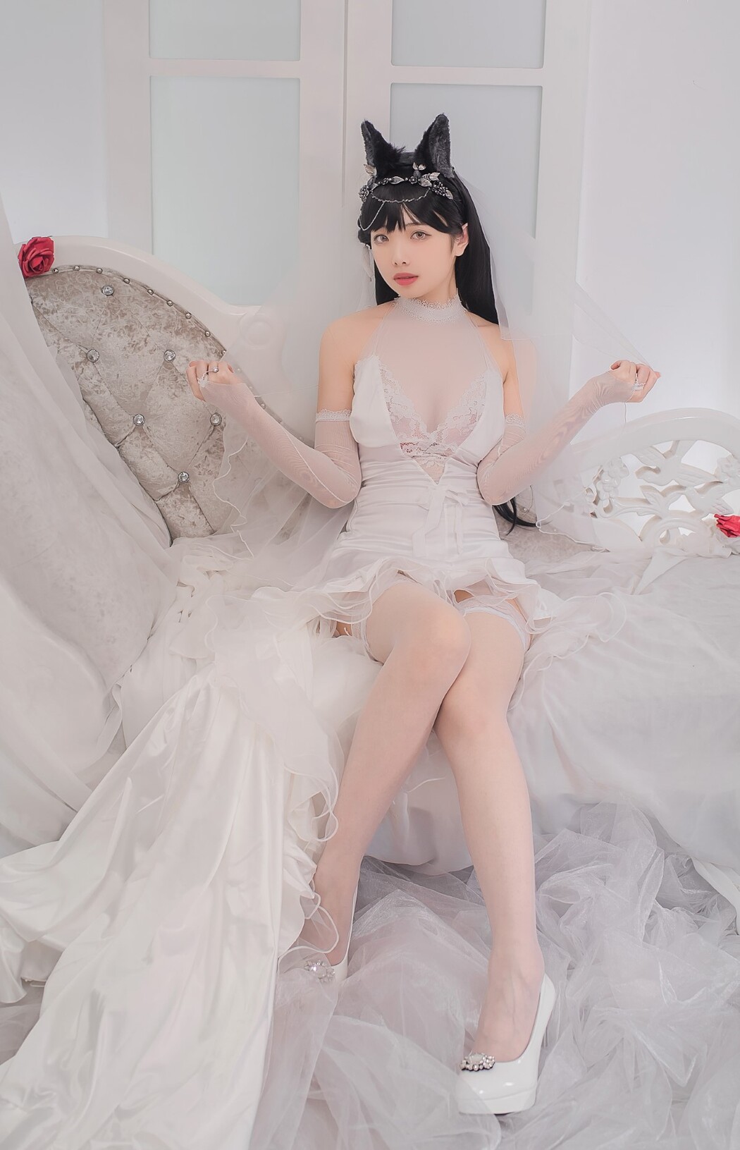 Coser@雯妹不讲道理 Vol.021 爱宕花嫁