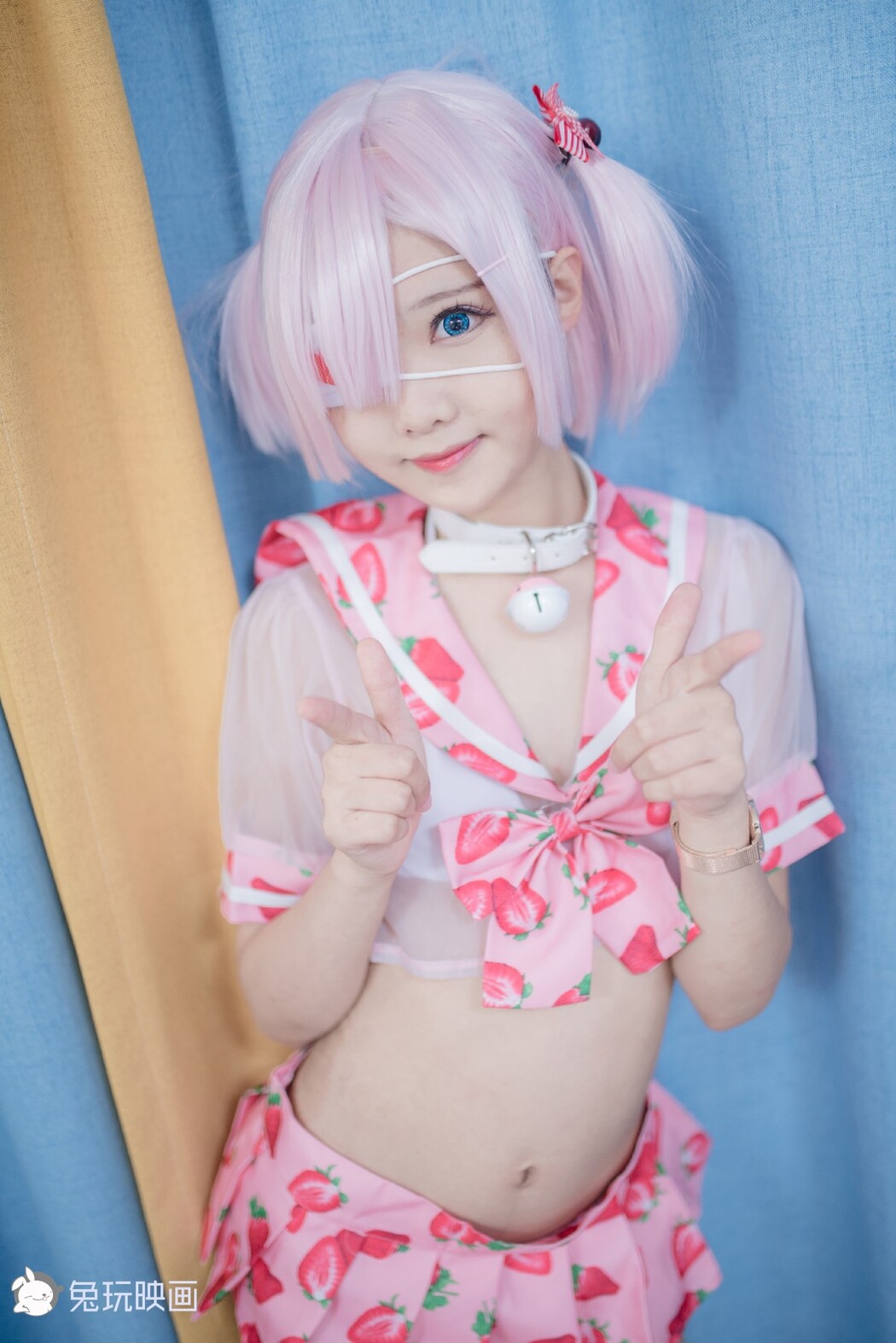 Coser@兔玩映画 Vol.016 草莓裙