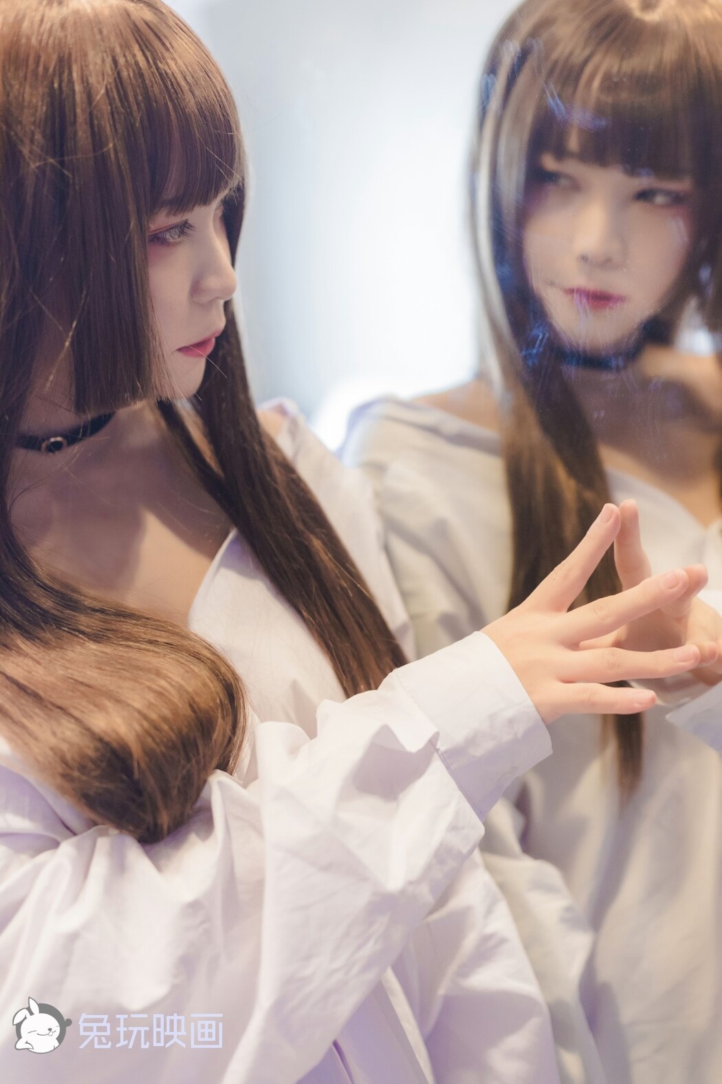 Coser@兔玩映画 Vol.020 白色衬衫