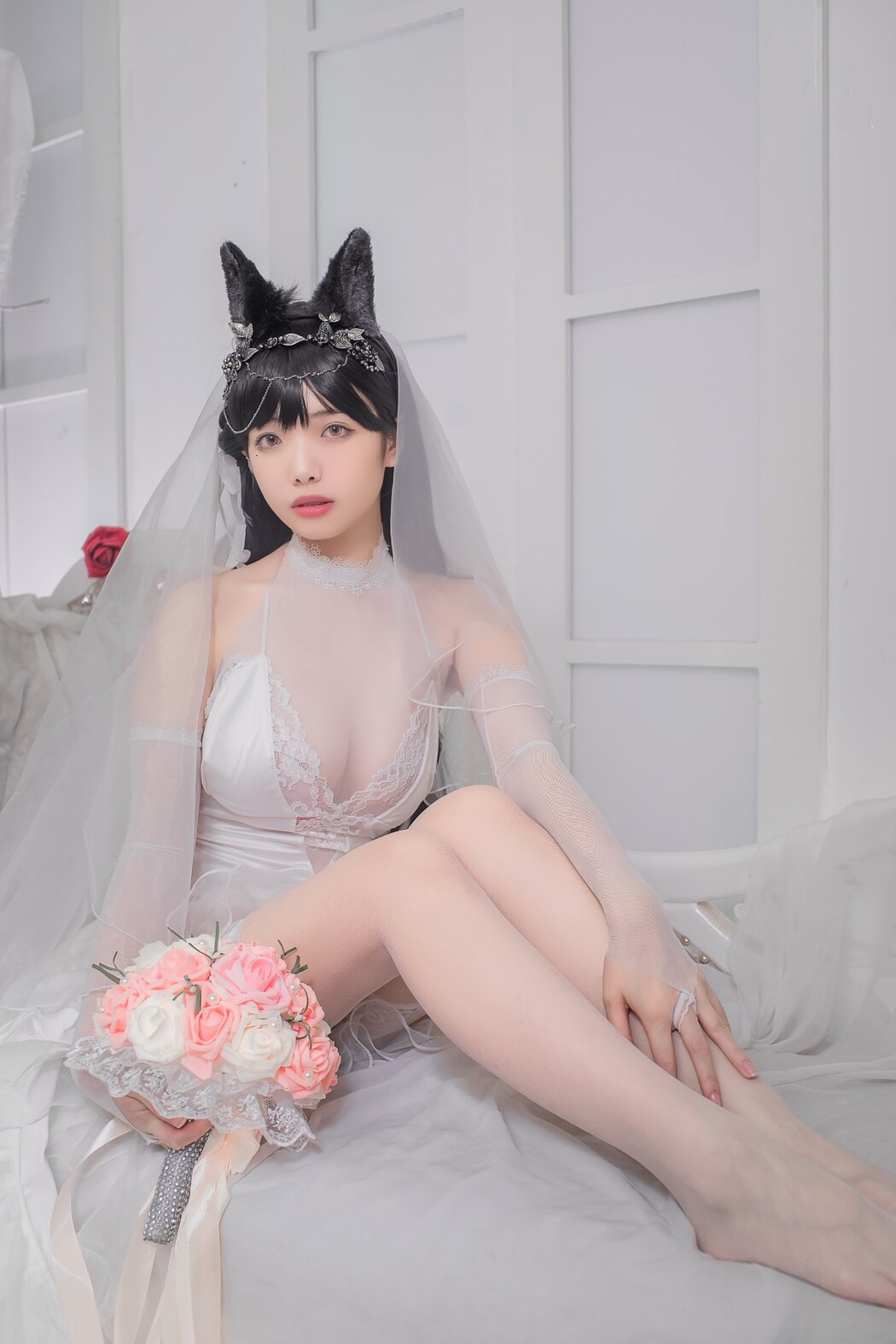 Coser@雯妹不讲道理 Vol.021 爱宕花嫁