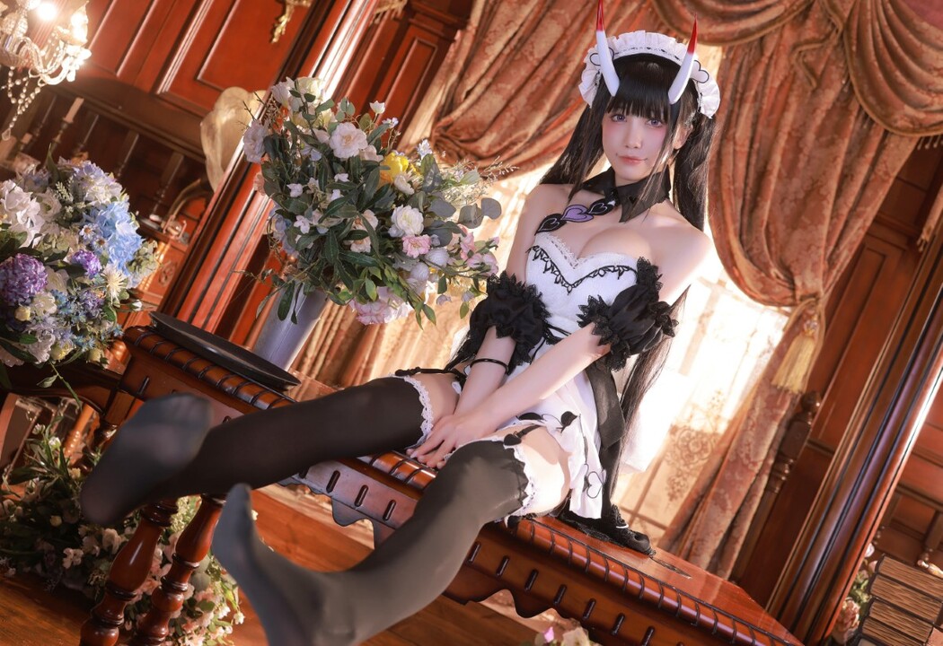 Coser@水淼Aqua Vol.129 AzurLane诺西罗女仆