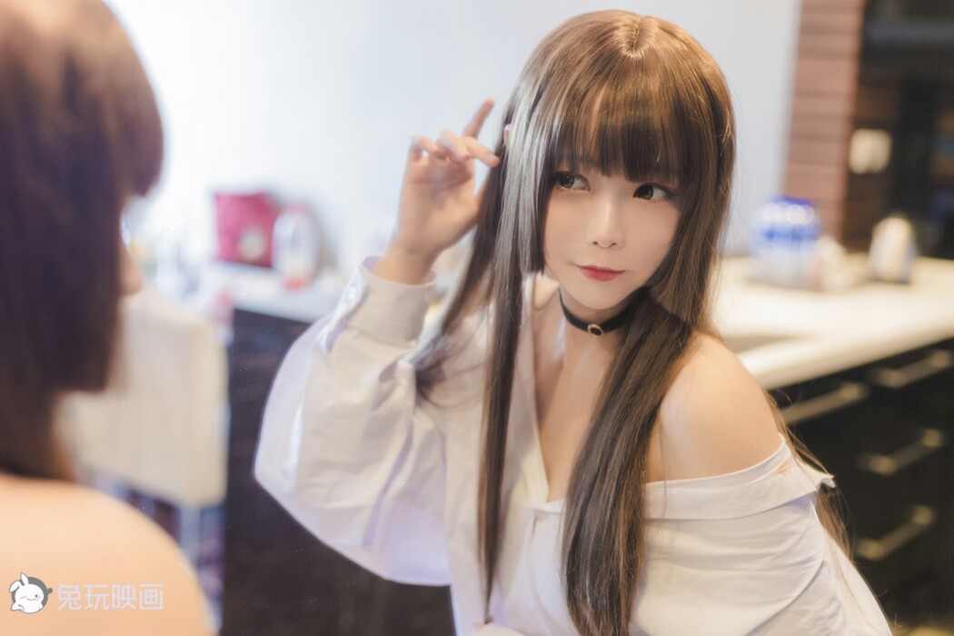 Coser@兔玩映画 Vol.020 白色衬衫