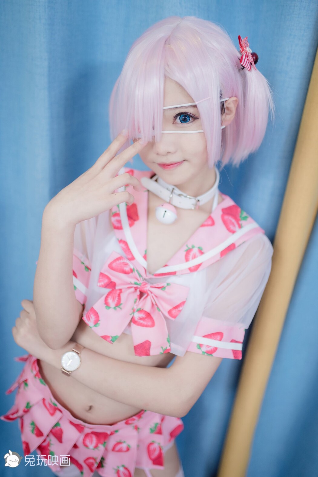 Coser@兔玩映画 Vol.016 草莓裙