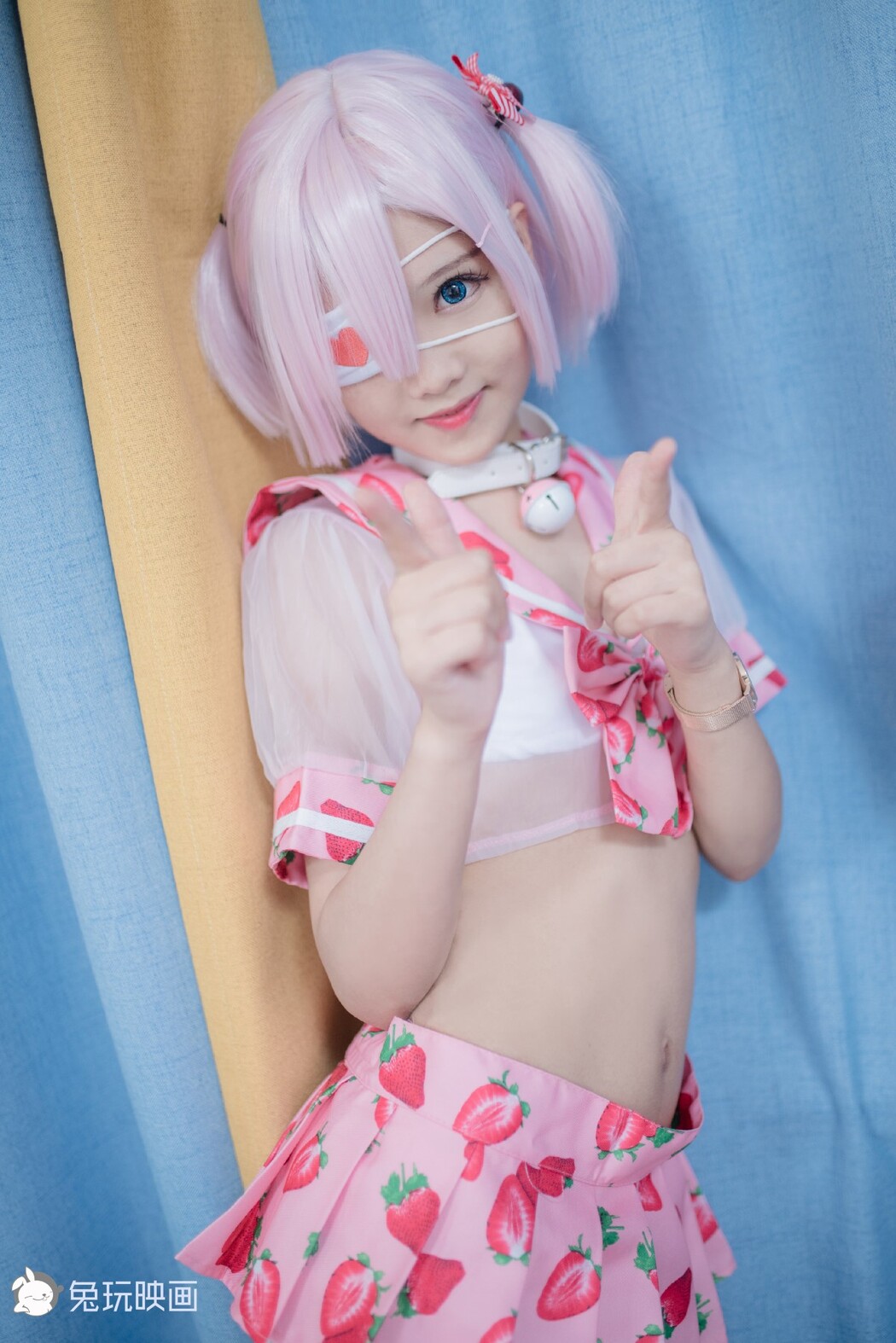 Coser@兔玩映画 Vol.016 草莓裙