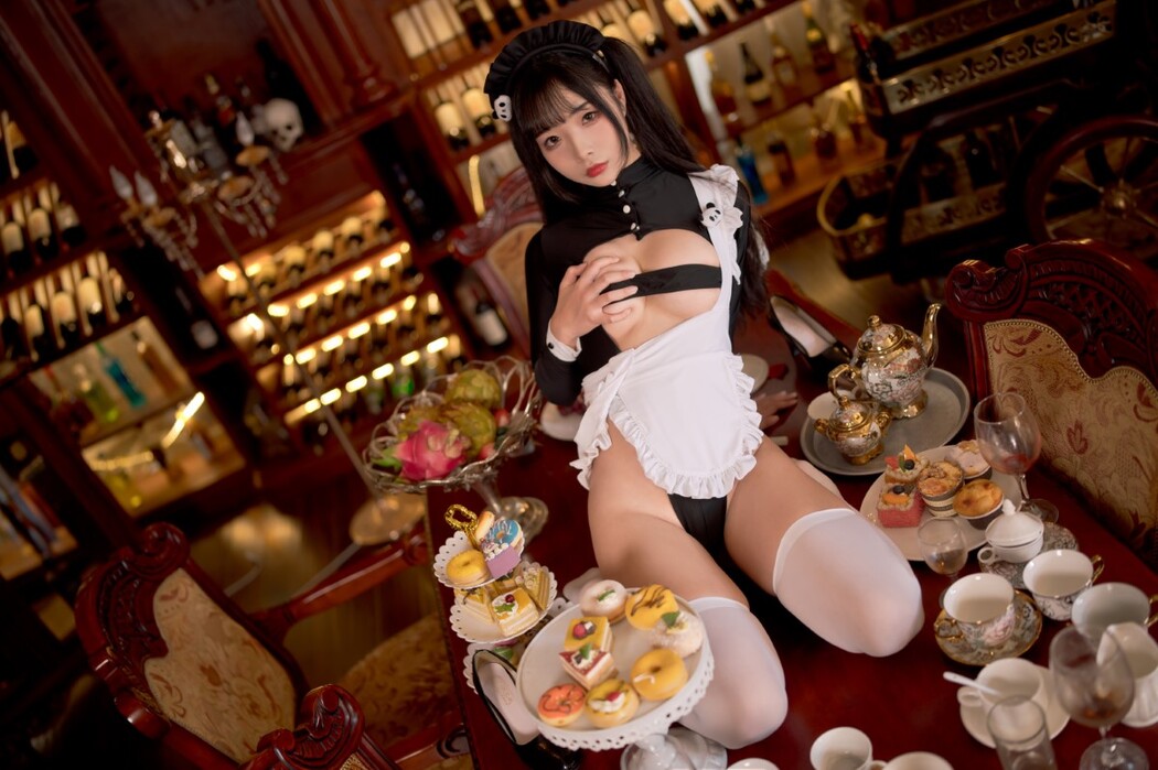 Coser@yuuhui玉汇 Vol.017 熊猫女仆