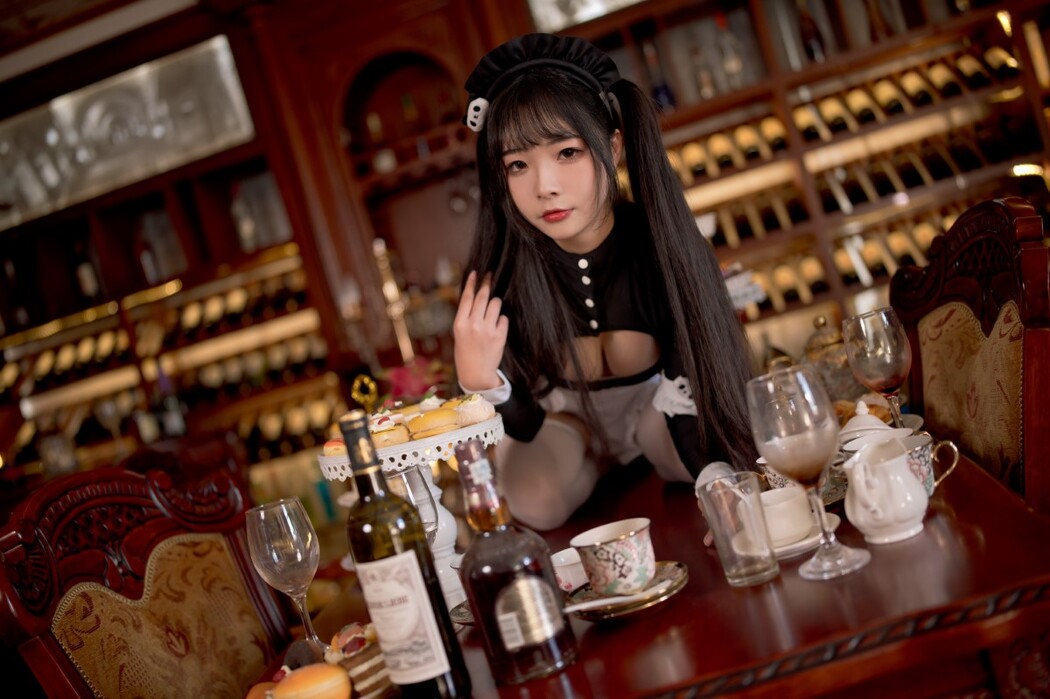 Coser@yuuhui玉汇 Vol.017 熊猫女仆