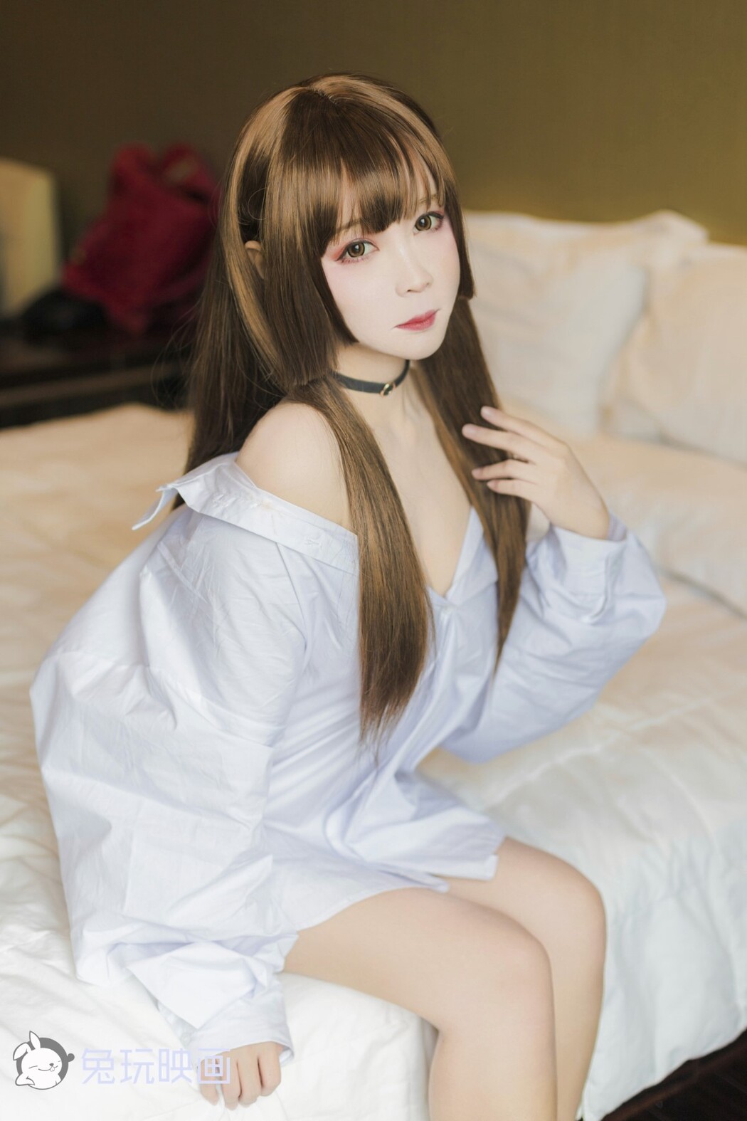 Coser@兔玩映画 Vol.020 白色衬衫