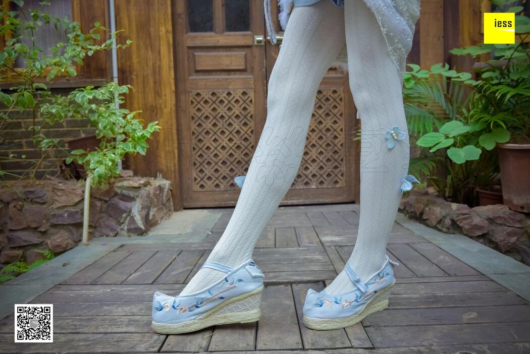 Silk Xiangjia 122 Mumu "Hanfu Embroidered Shoes and White Socks" [IESS Weird Interesting Direction]