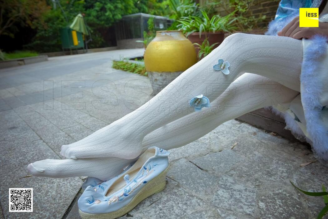 Silk Xiangjia 122 Mumu "Hanfu Embroidered Shoes and White Socks" [IESS Weird Interesting Direction]