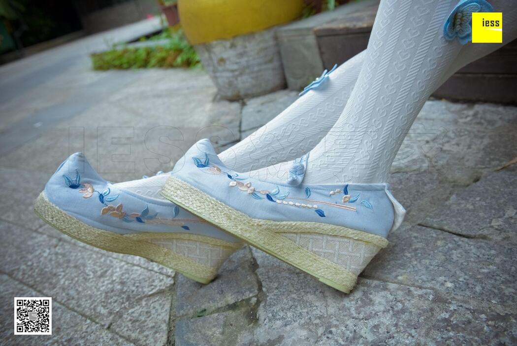 Silk Xiangjia 122 Mumu "Hanfu Embroidered Shoes and White Socks" [IESS Weird Interesting Direction]