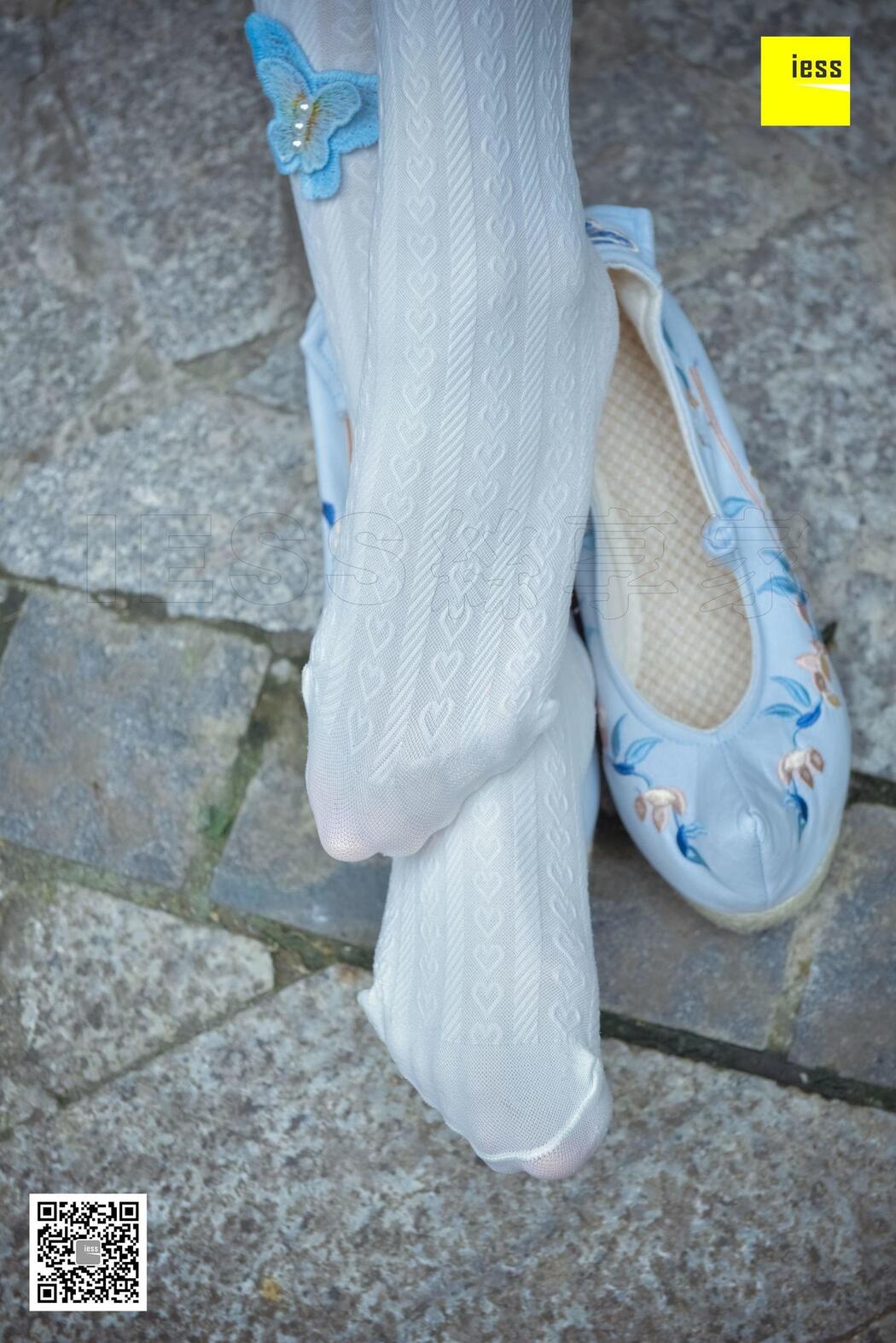 Silk Xiangjia 122 Mumu "Hanfu Embroidered Shoes and White Socks" [IESS Weird Interesting Direction]