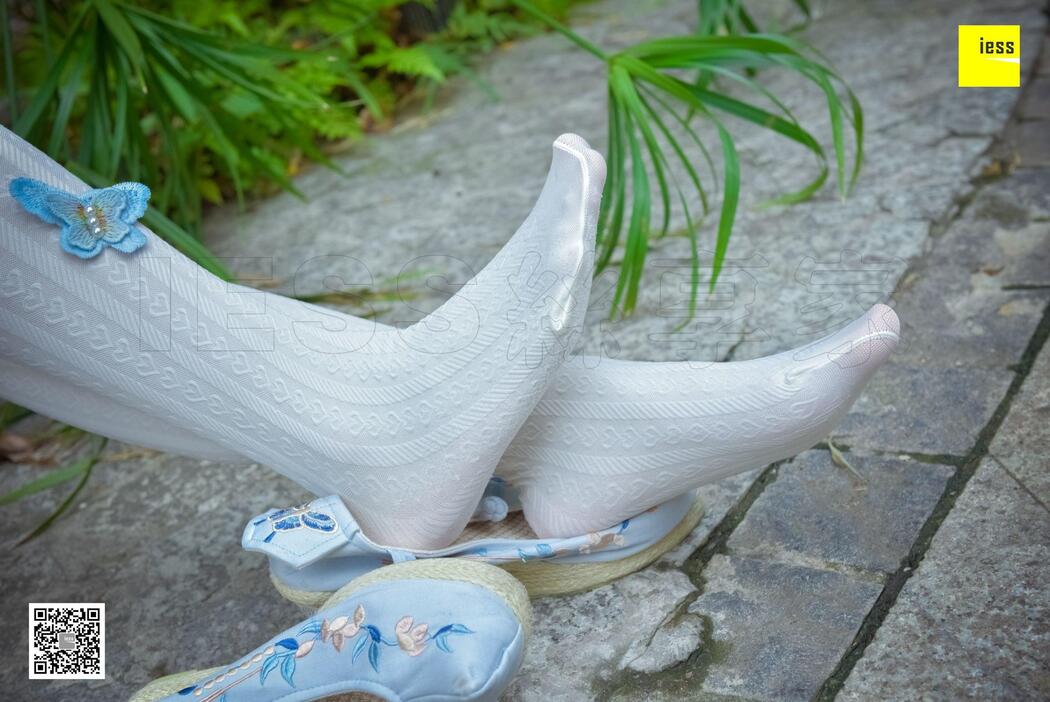 Silk Xiangjia 122 Mumu "Hanfu Embroidered Shoes and White Socks" [IESS Weird Interesting Direction]