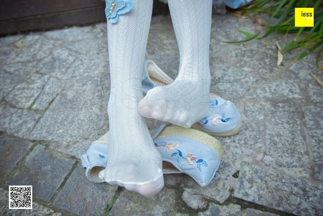 Silk Xiangjia 122 Mumu "Hanfu Embroidered Shoes and White Socks" [IESS Weird Interesting Direction]
